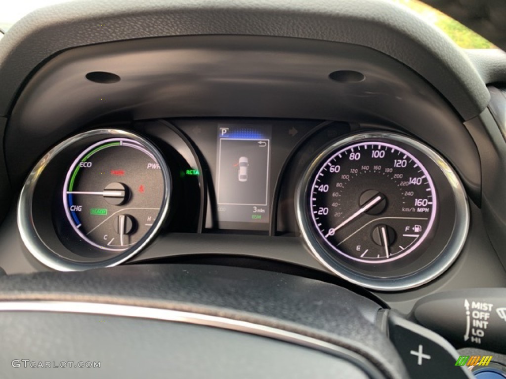 2020 Toyota Camry Hybrid SE Gauges Photo #135687120