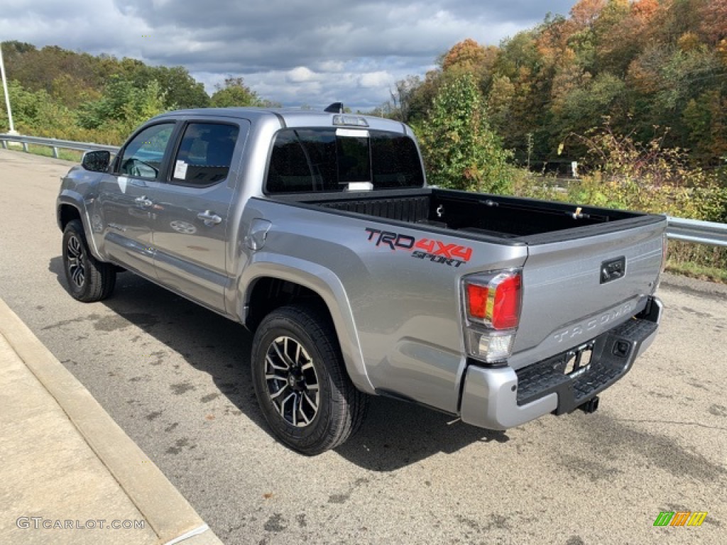 2020 Tacoma TRD Sport Double Cab 4x4 - Silver Sky Metallic / TRD Cement/Black photo #2