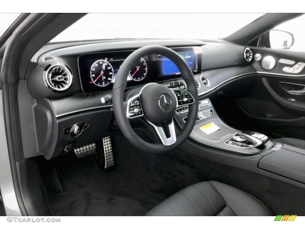 2020 Mercedes-Benz E 450 Coupe Black Dashboard Photo #135689457