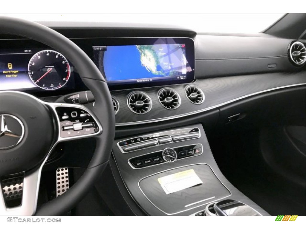 2020 Mercedes-Benz E 450 Coupe Black Dashboard Photo #135689475
