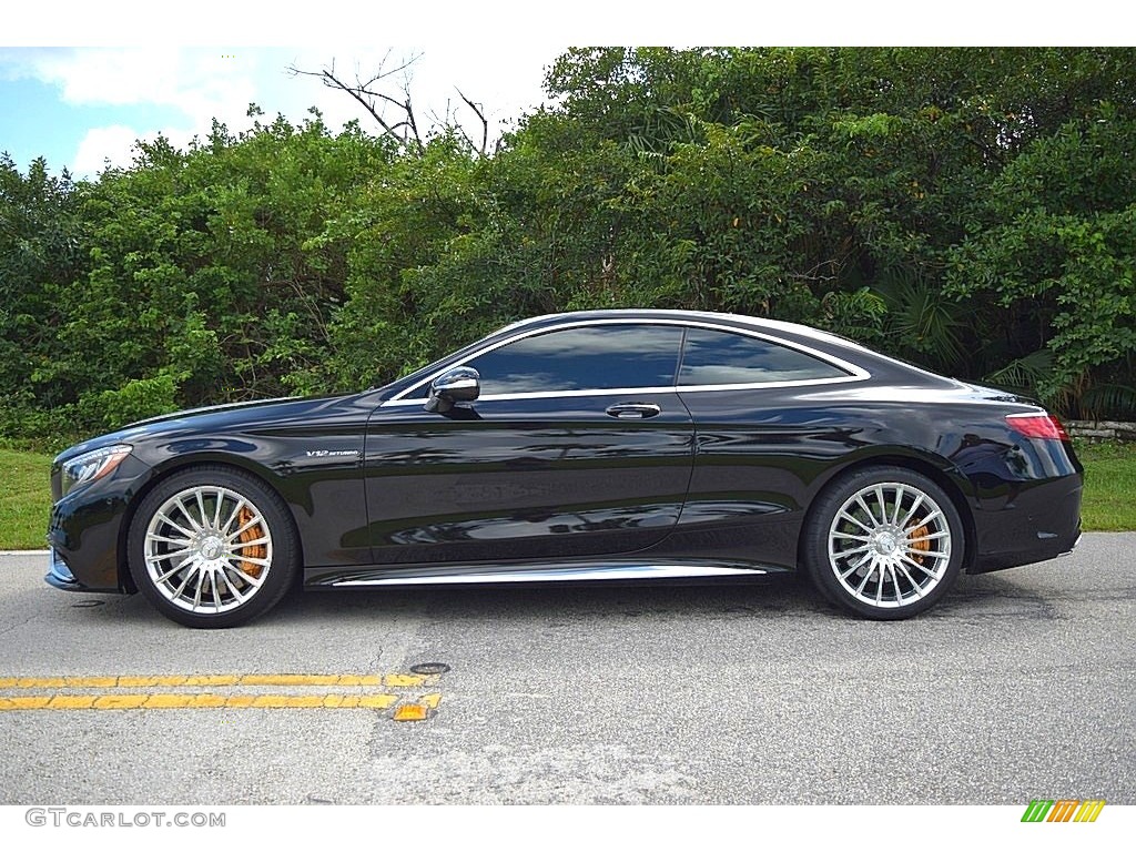 Obsidian Black Metallic 2015 Mercedes-Benz S 65 AMG Coupe Exterior Photo #135691707