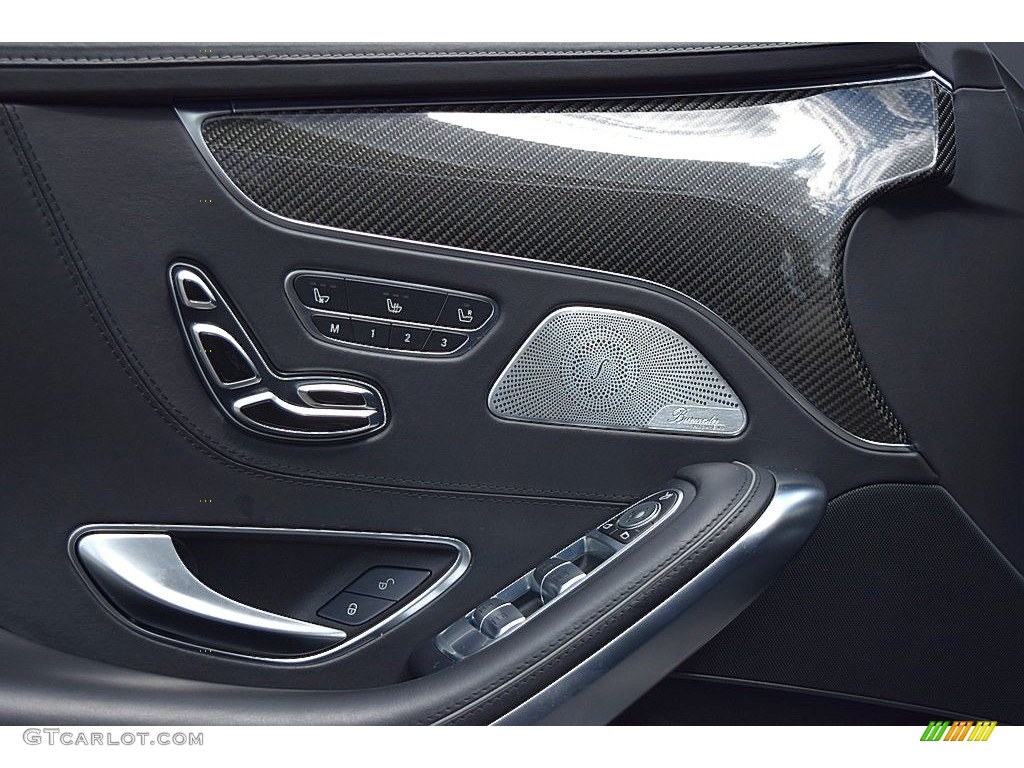 2015 Mercedes-Benz S 65 AMG Coupe Black Door Panel Photo #135692367