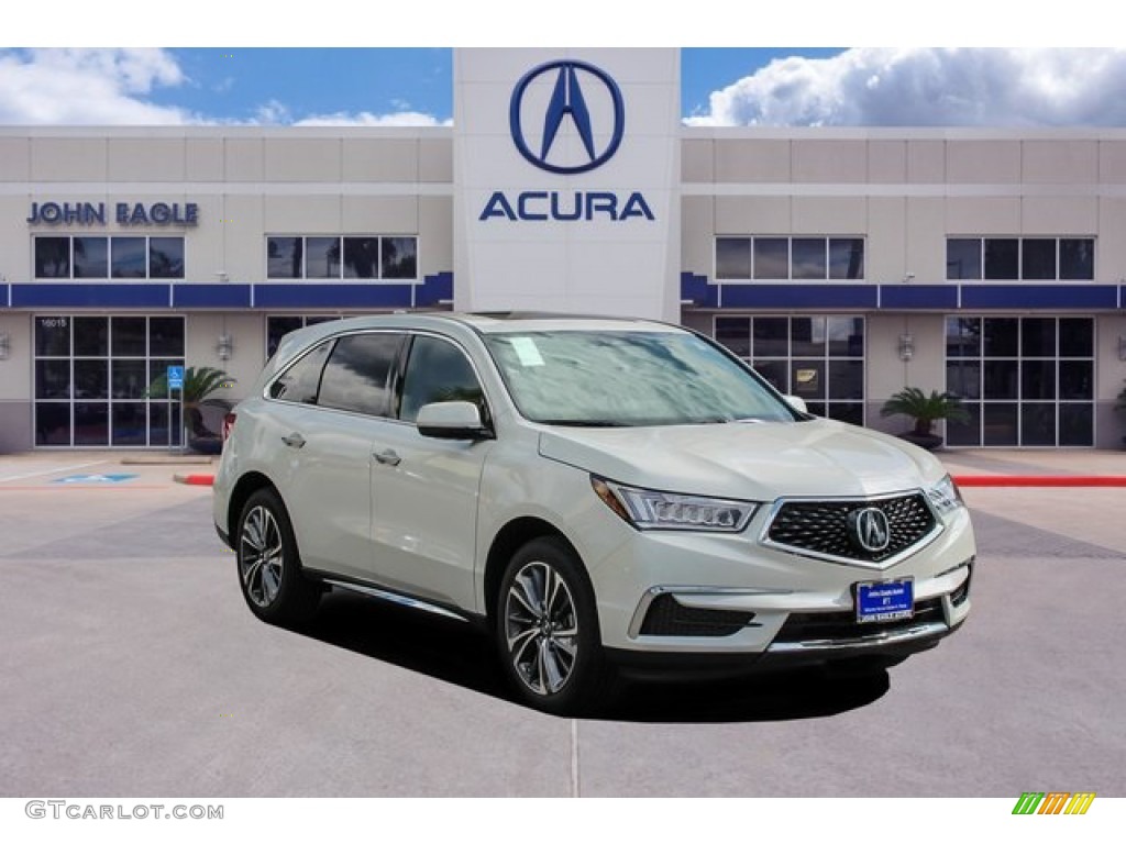 2020 MDX Technology - Platinum White Pearl / Ebony photo #1