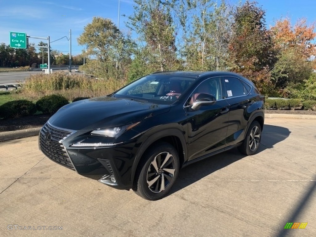 2020 NX 300 AWD - Caviar / Rioja Red photo #1