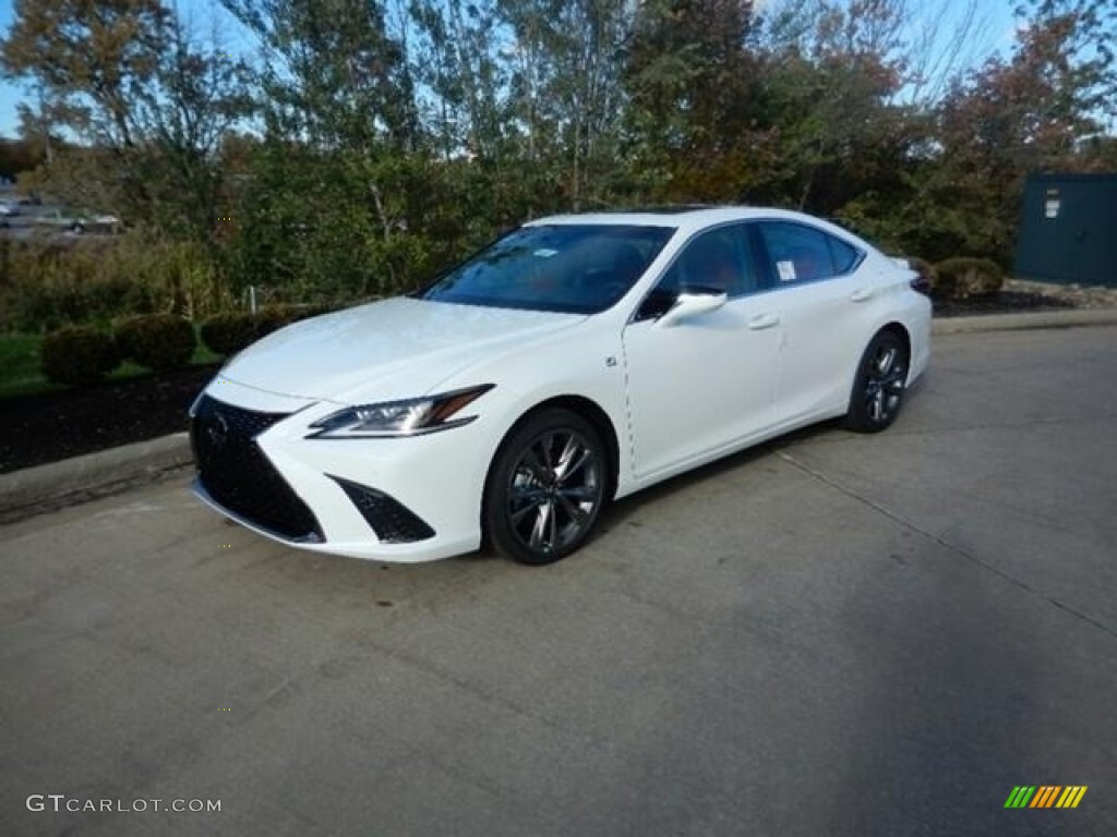 Ultra White 2020 Lexus ES 350 F Sport Exterior Photo #135694539