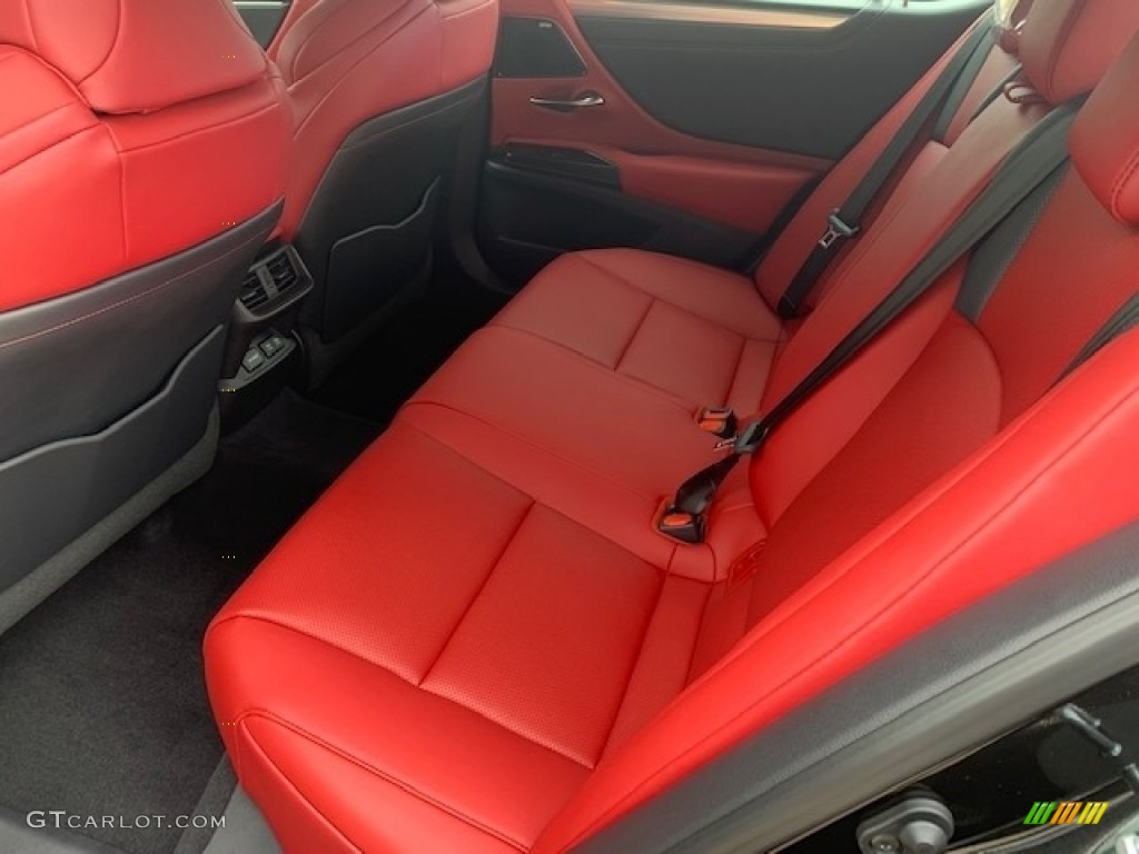 Circuit Red Interior 2020 Lexus ES 350 F Sport Photo #135694584