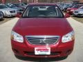 2008 Spicy Red Kia Spectra EX Sedan  photo #2