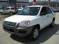 2008 Clear White Kia Sportage LX V6 4x4  photo #1