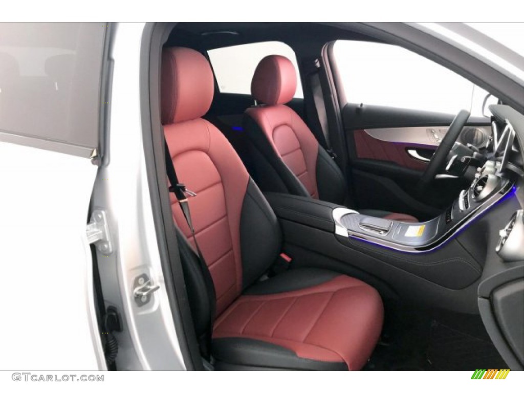Cranberry Red/Black Interior 2020 Mercedes-Benz GLC 300 4Matic Coupe Photo #135696387