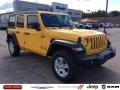 2020 Hellayella Jeep Wrangler Unlimited Sport 4x4  photo #1