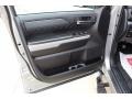 Black 2020 Toyota Tundra Platinum CrewMax 4x4 Door Panel