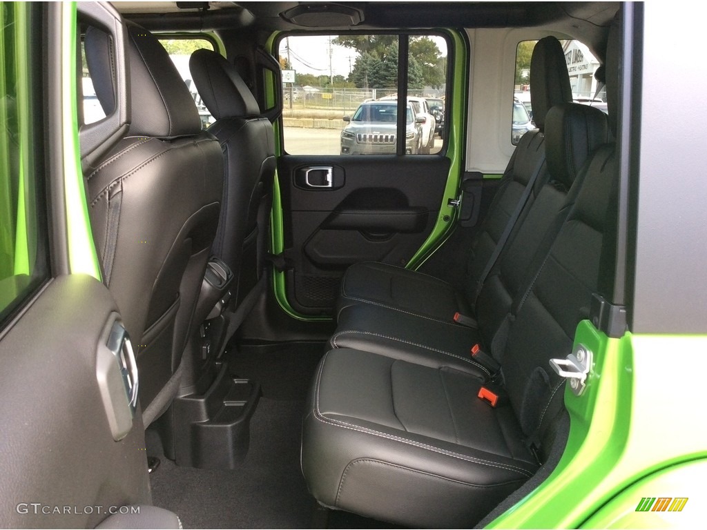 2020 Jeep Wrangler Unlimited Sahara 4x4 Rear Seat Photo #135697542