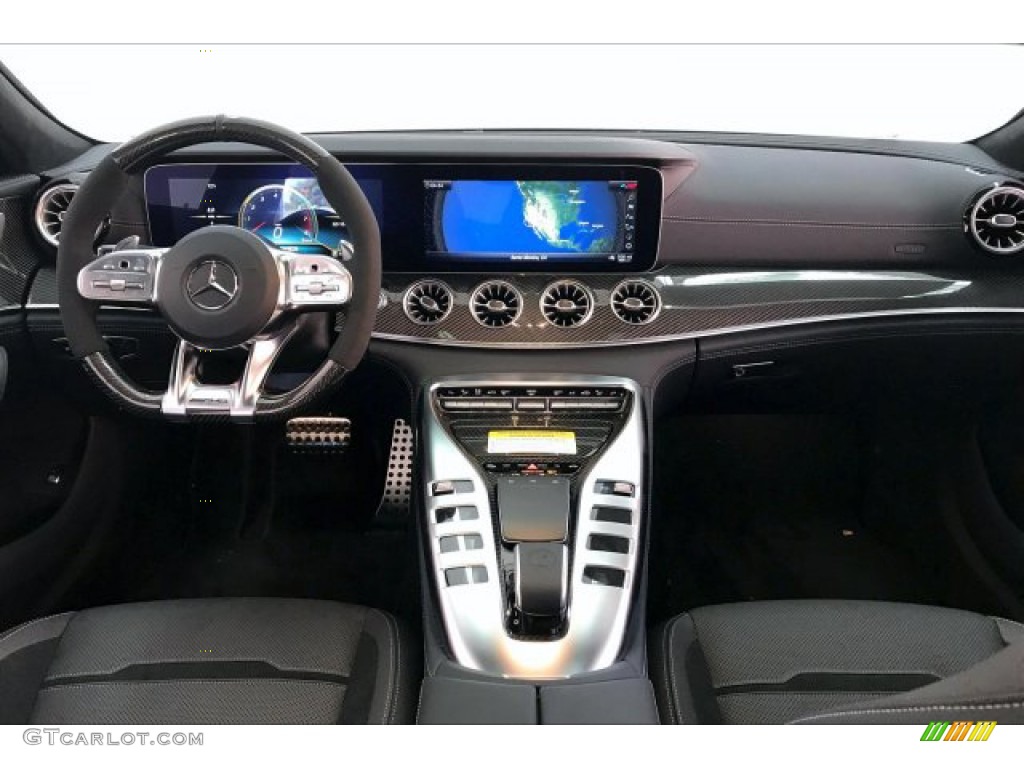 2020 Mercedes-Benz AMG GT 53 Black w/Dinamica Dashboard Photo #135698487