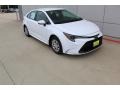 2020 Super White Toyota Corolla L  photo #2