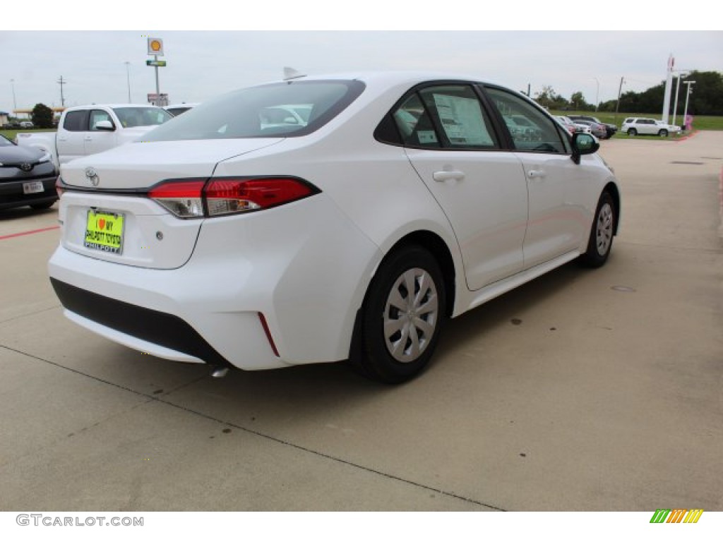 2020 Corolla L - Super White / Light Gray photo #8