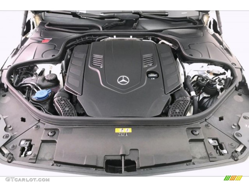 2019 Mercedes-Benz S 560 4Matic Coupe 4.0 Liter biturbo DOHC 32-Valve VVT V8 Engine Photo #135699375