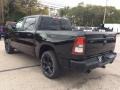 2020 Diamond Black Crystal Pearl Ram 1500 Big Horn Night Edition Crew Cab 4x4  photo #7