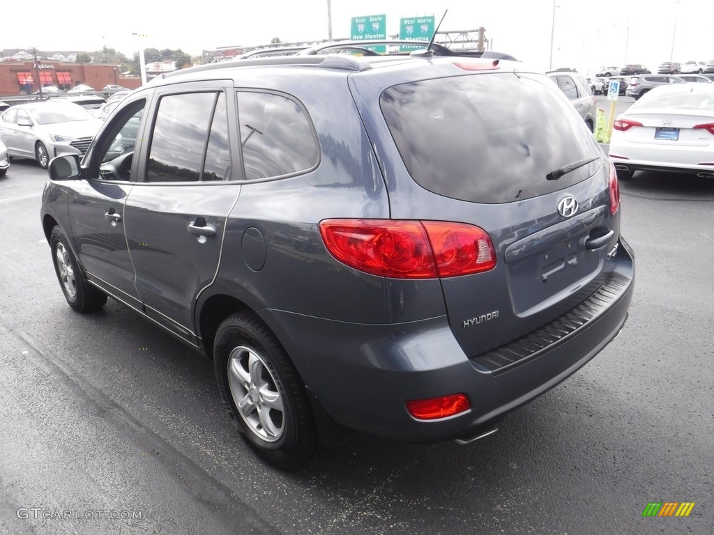 2007 Santa Fe GLS 4WD - Slate Blue / Gray photo #8