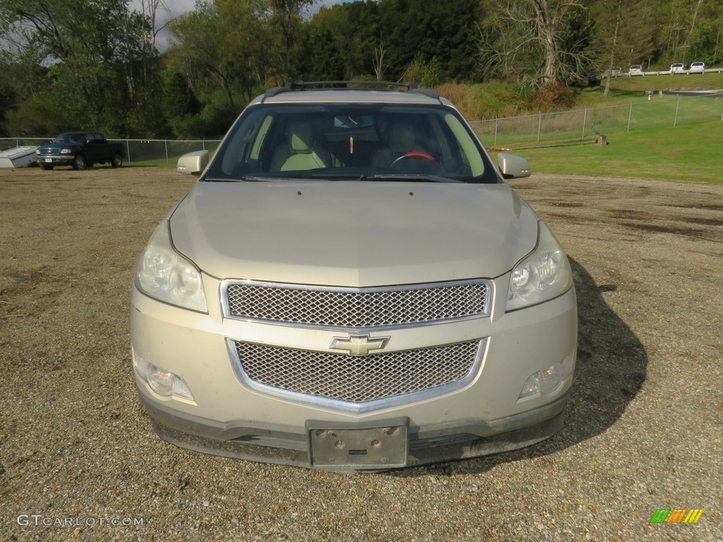 2011 Traverse LTZ AWD - Gold Mist Metallic / Cashmere/Ebony photo #4