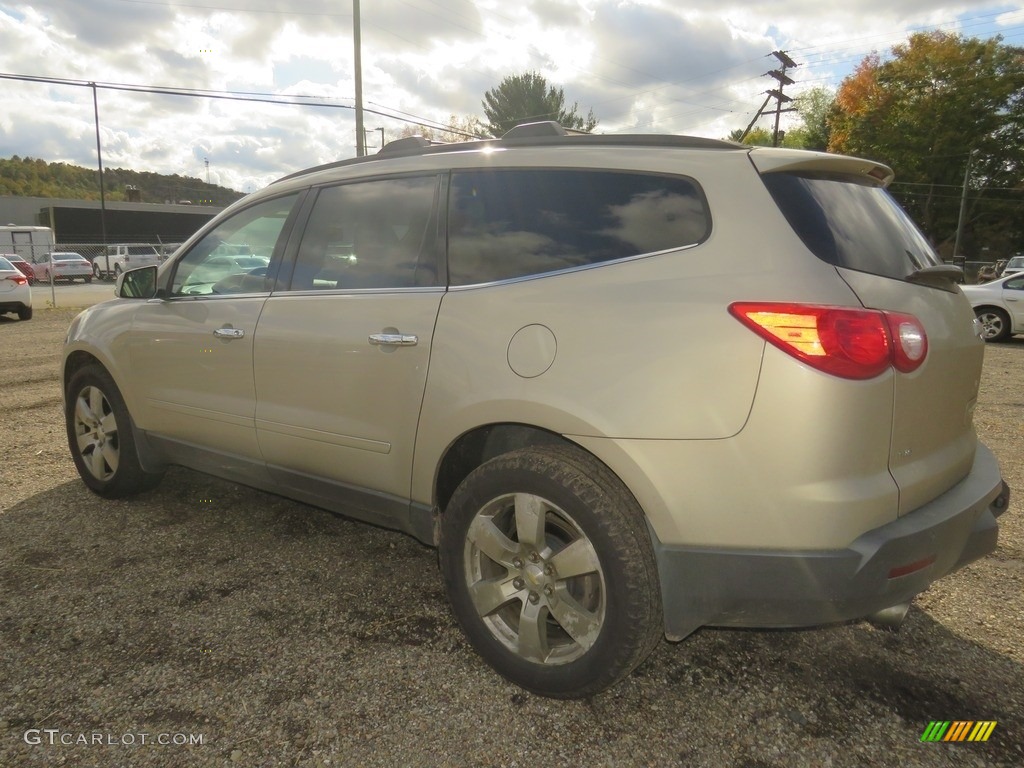 2011 Traverse LTZ AWD - Gold Mist Metallic / Cashmere/Ebony photo #7