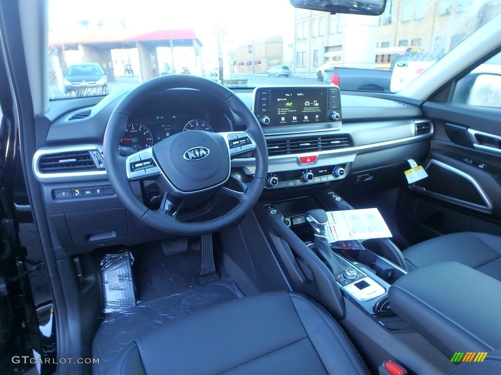 Black Interior 2020 Kia Telluride S AWD Photo #135700941