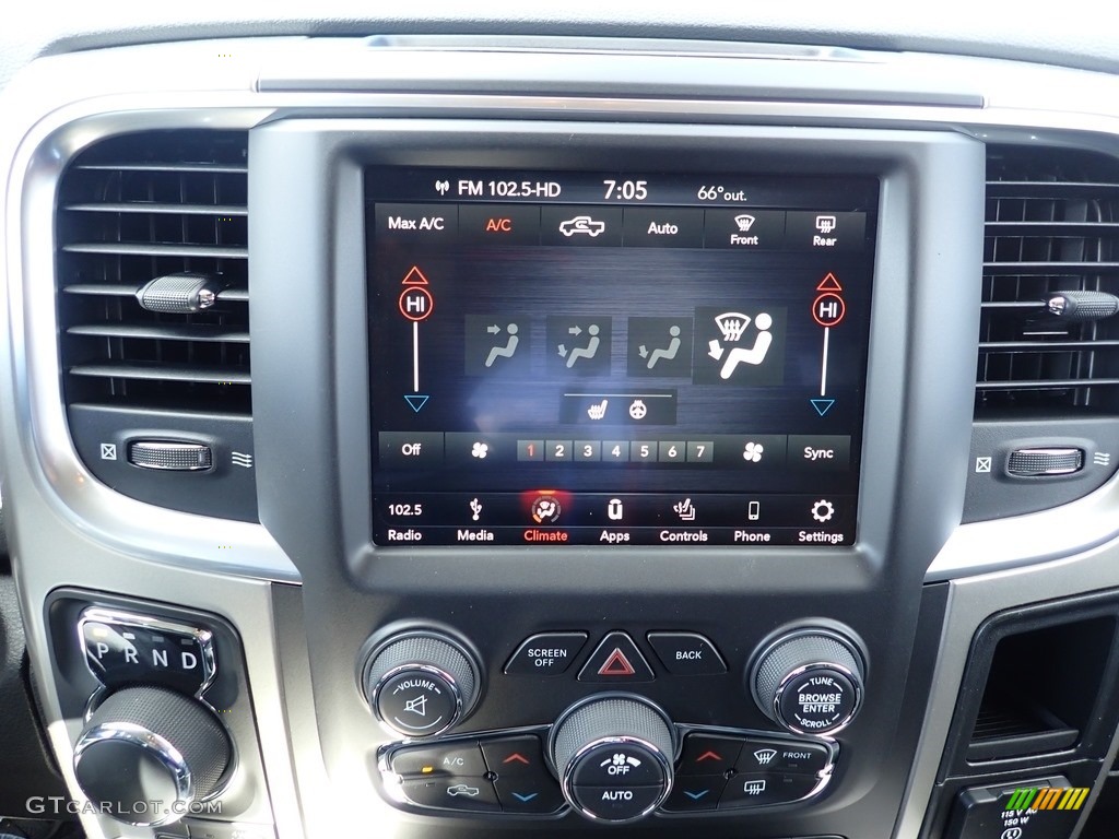 2019 Ram 1500 Classic Warlock Quad Cab 4x4 Controls Photo #135702696