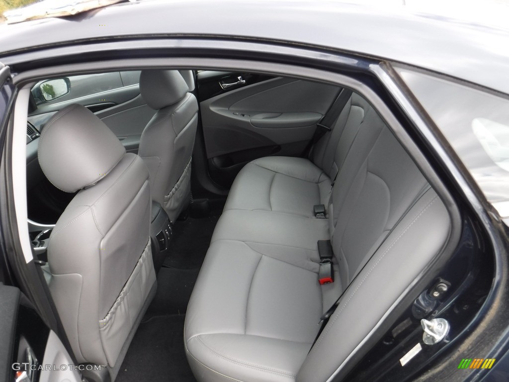 2011 Sonata Limited - Pacific Blue Pearl / Gray photo #21