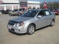 Bright Silver Metallic 2009 Kia Spectra SX Sedan