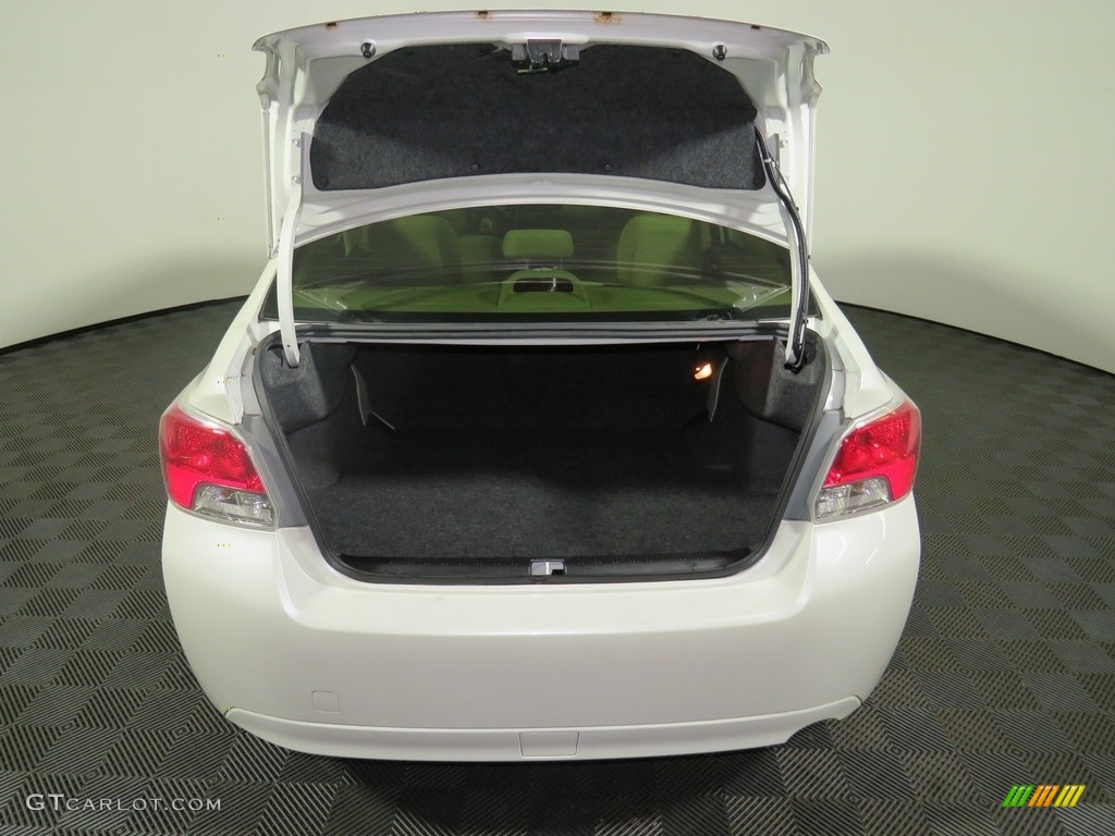 2013 Impreza 2.0i Premium 4 Door - Satin White Pearl / Ivory photo #13