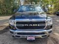 2020 Diamond Black Crystal Pearl Ram 1500 Big Horn Crew Cab 4x4  photo #2