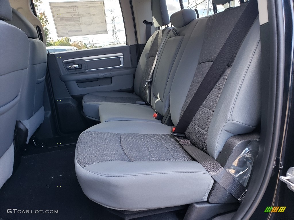 2019 1500 Classic Warlock Crew Cab 4x4 - Diamond Black Crystal Pearl / Black/Diesel Gray photo #6
