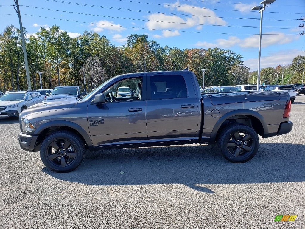 2019 1500 Classic Warlock Crew Cab 4x4 - Granite Crystal Metallic / Black/Diesel Gray photo #3