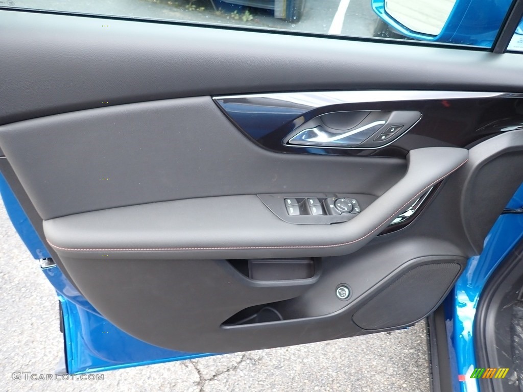 2020 Chevrolet Blazer RS AWD Jet Black Door Panel Photo #135707085