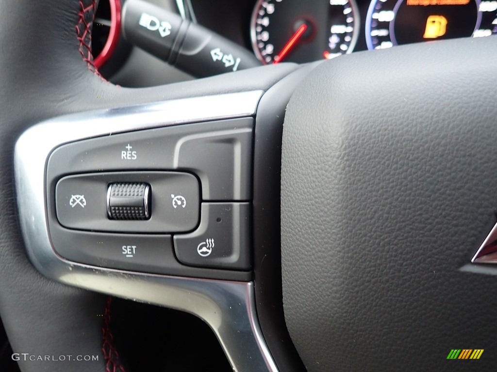 2020 Chevrolet Blazer RS AWD Jet Black Steering Wheel Photo #135707190
