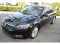 Deep Black Pearl - Passat SE Sedan Photo No. 4