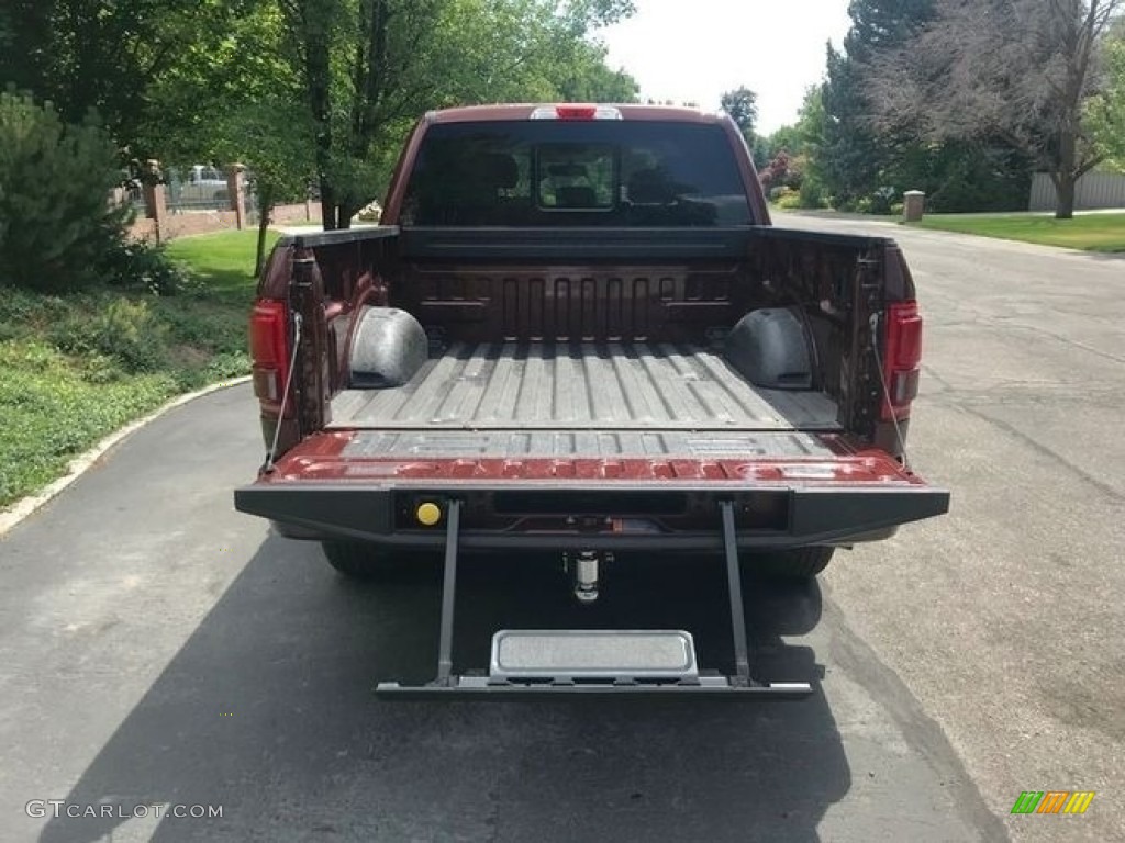 2017 F150 Lariat SuperCrew 4X4 - Ruby Red / Light Camel photo #9