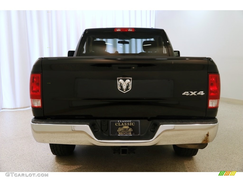 2012 Ram 1500 Express Regular Cab 4x4 - Black / Dark Slate Gray/Medium Graystone photo #15