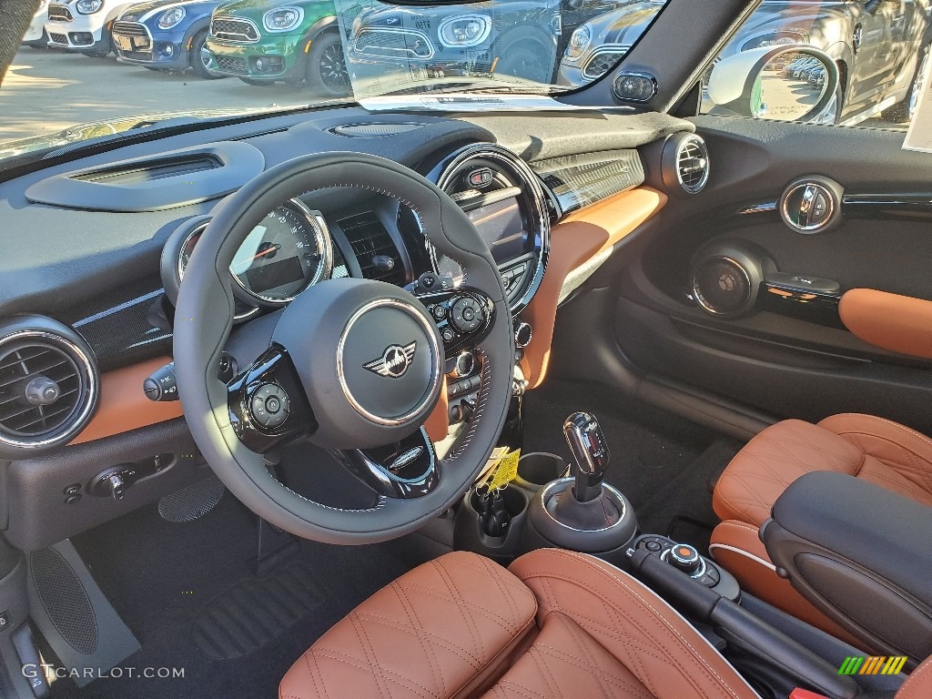Malt Brown Interior 2020 Mini Hardtop Cooper S 2 Door Photo #135708645