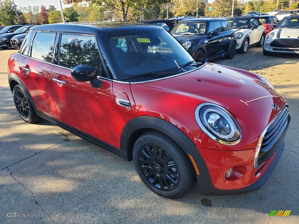 Chili Red 2020 Mini Hardtop Cooper 4 Door Exterior Photo #135708696