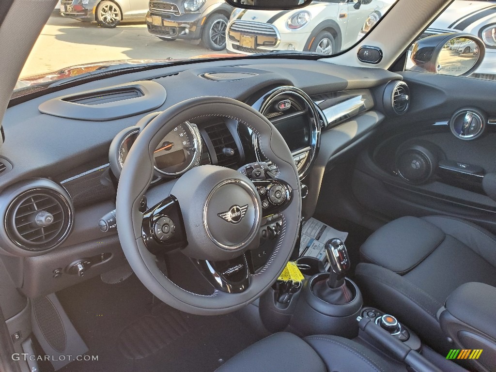 2020 Mini Hardtop Cooper S 2 Door Carbon Black Dashboard Photo #135708972