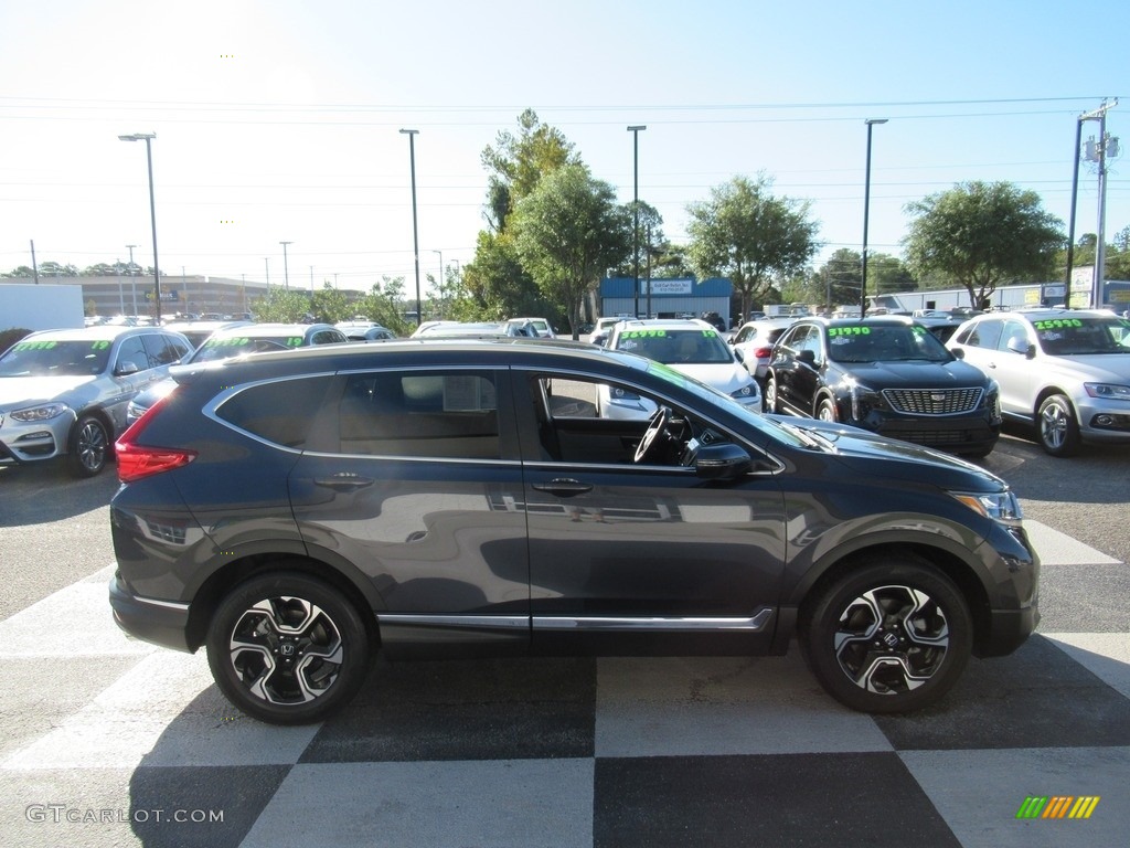 2019 CR-V Touring AWD - Modern Steel Metallic / Gray photo #3