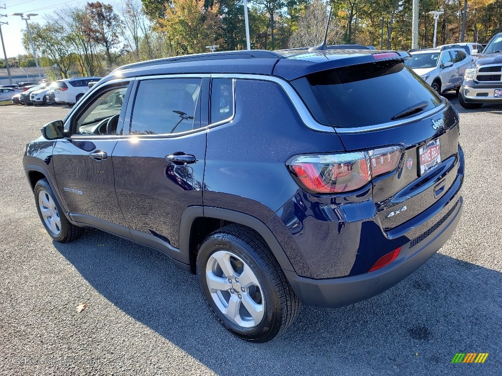 2020 Compass Latitude 4x4 - Jazz Blue Pearl / Ski Gray/Black photo #4