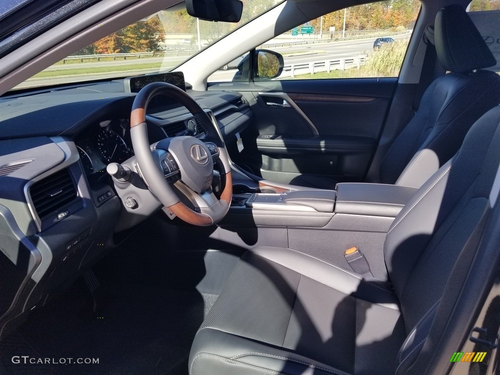Black Interior 2020 Lexus RX 350L AWD Photo #135711842