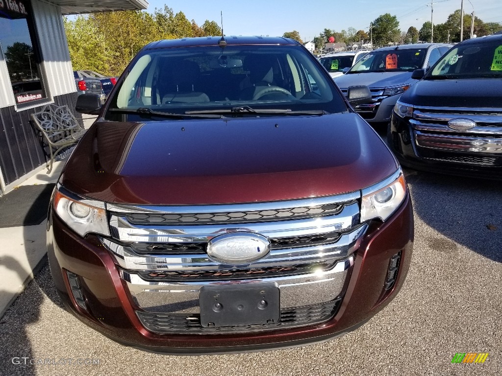 2012 Edge SE - Cinnamon Metallic / Charcoal Black photo #6