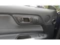 2019 Ford Mustang GT350 Ebony Leather/Miko Suede Interior Door Panel Photo