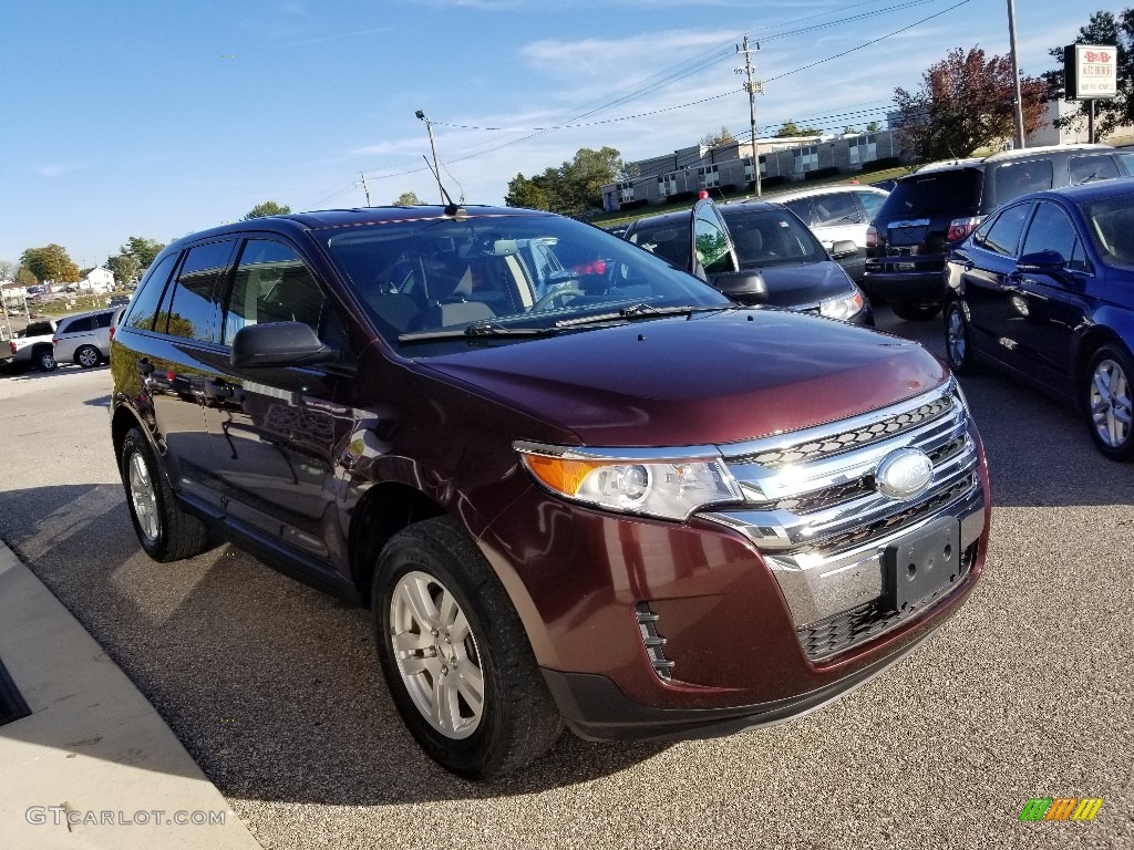 2012 Edge SE - Cinnamon Metallic / Charcoal Black photo #18