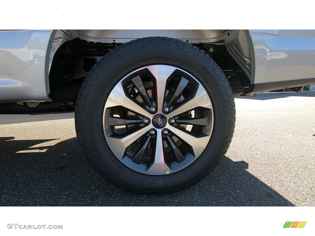 2019 F150 XL SuperCab 4x4 - Ingot Silver / Earth Gray photo #19