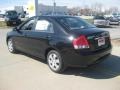 2009 Ebony Black Kia Spectra EX Sedan  photo #2