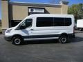 Oxford White 2015 Ford Transit Van 250 MR Long