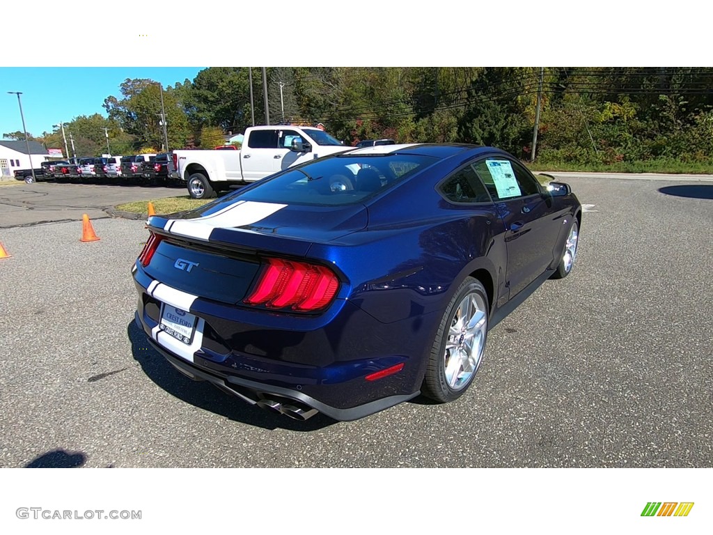 2020 Mustang GT Premium Fastback - Kona Blue / Ebony photo #7